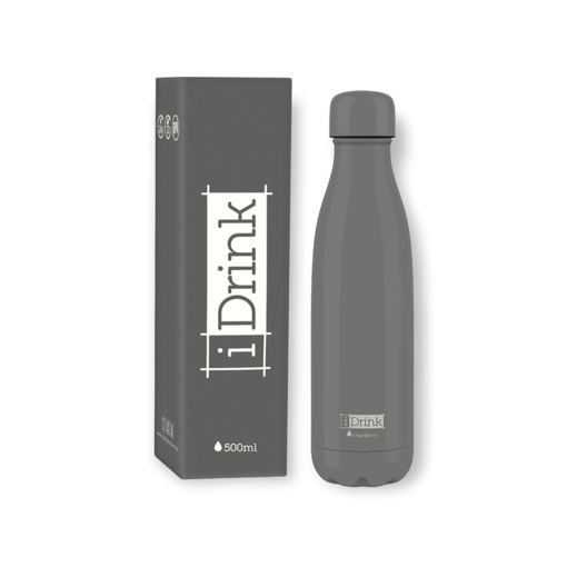 Picture of IDRINK THERMAL BOTTLE 500ML GREY